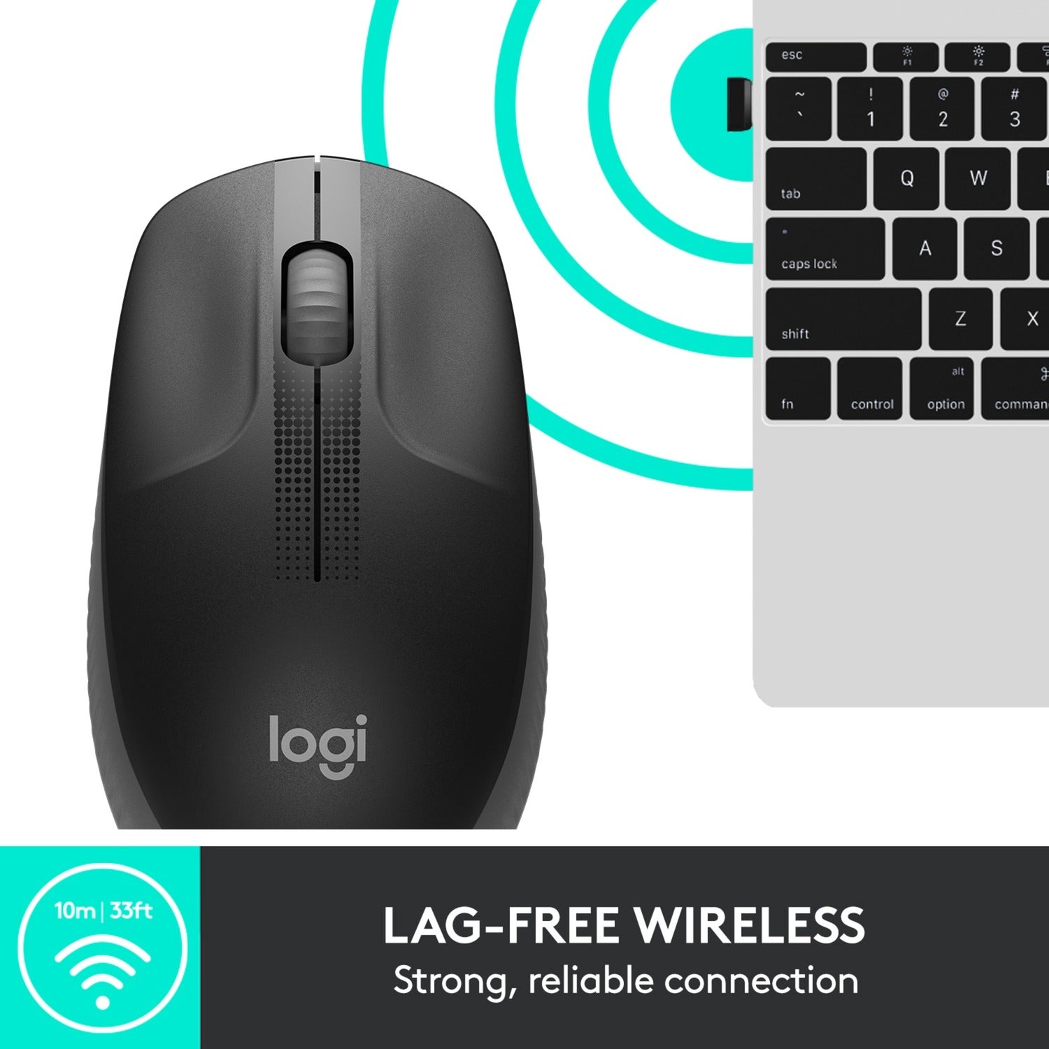 Logitech Logitech M190 Full-size wireless mouse