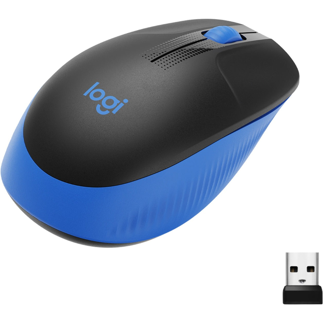 Logitech Logitech M190 Draadloze muis van volledig formaat