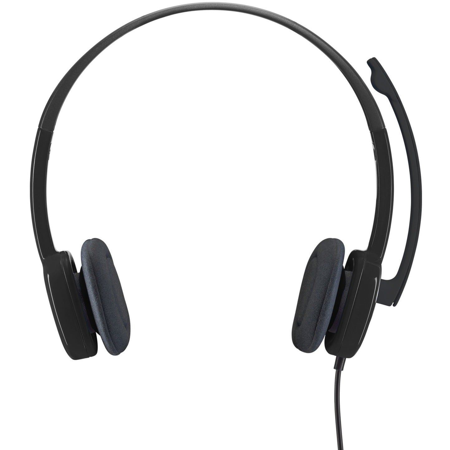 Logitech 981-000589 h151 stereoheadset, bedraad, callcenter, 20 - 20.000 Hz, headset, zwart