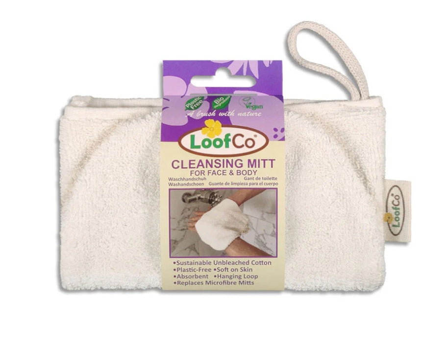 Loofco washandje - ongebleekt katoen