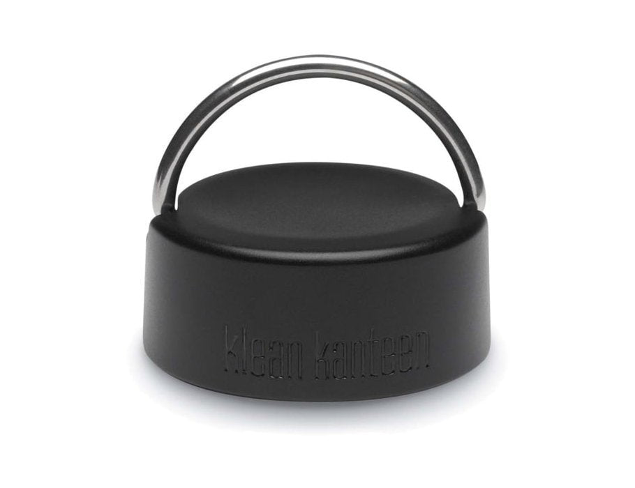 Klean kanteen wijde dop - luskap - zwart