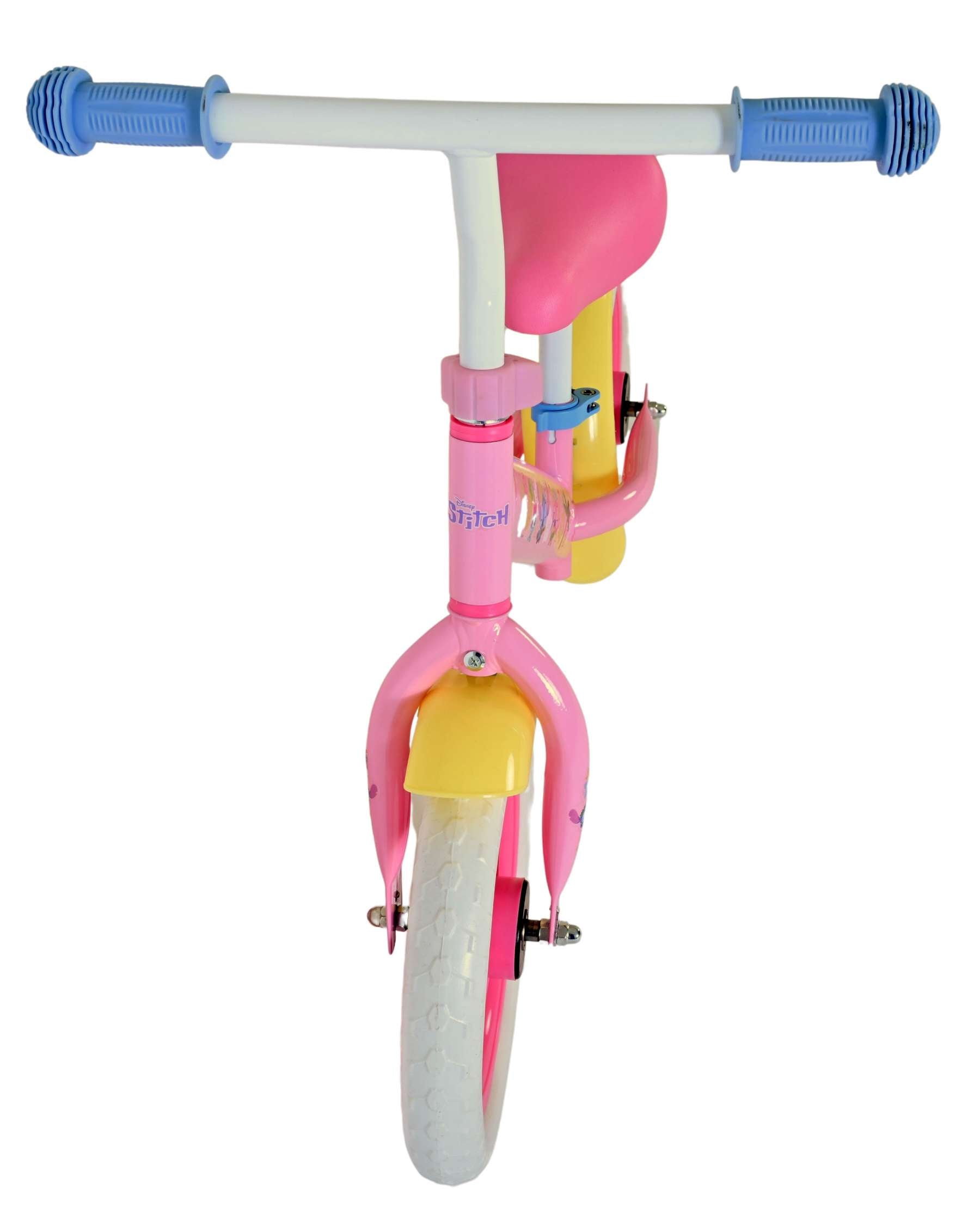 Volare loopfiets staal disney stitch roze