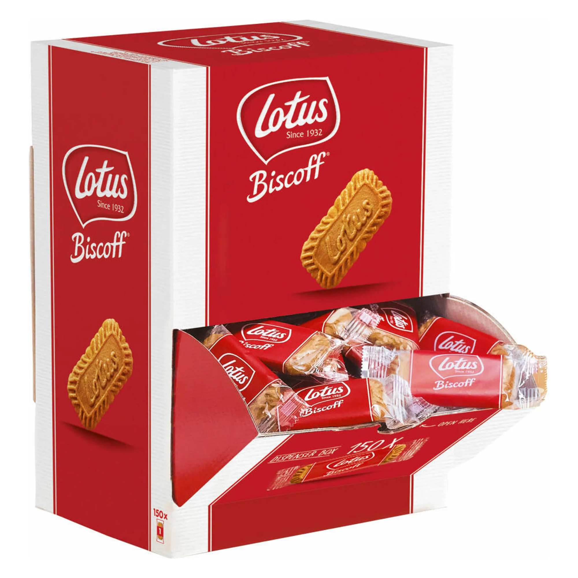 Lotus biscoff lotus speculoos dispenser (150 stuks)