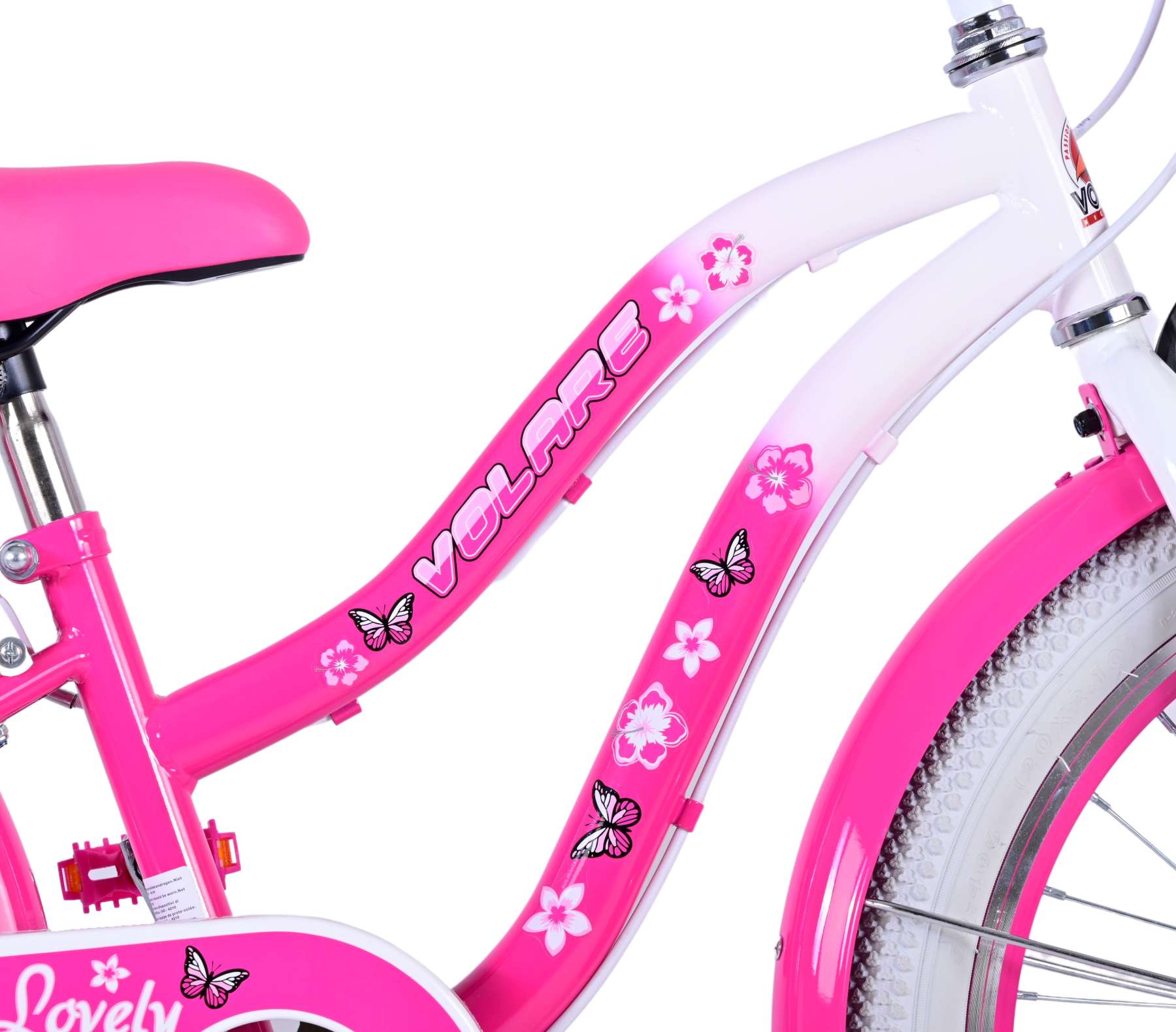 Volare Lovely Kinderfiets - Meisjes - 20 inch - Roze - 7 versnellingen