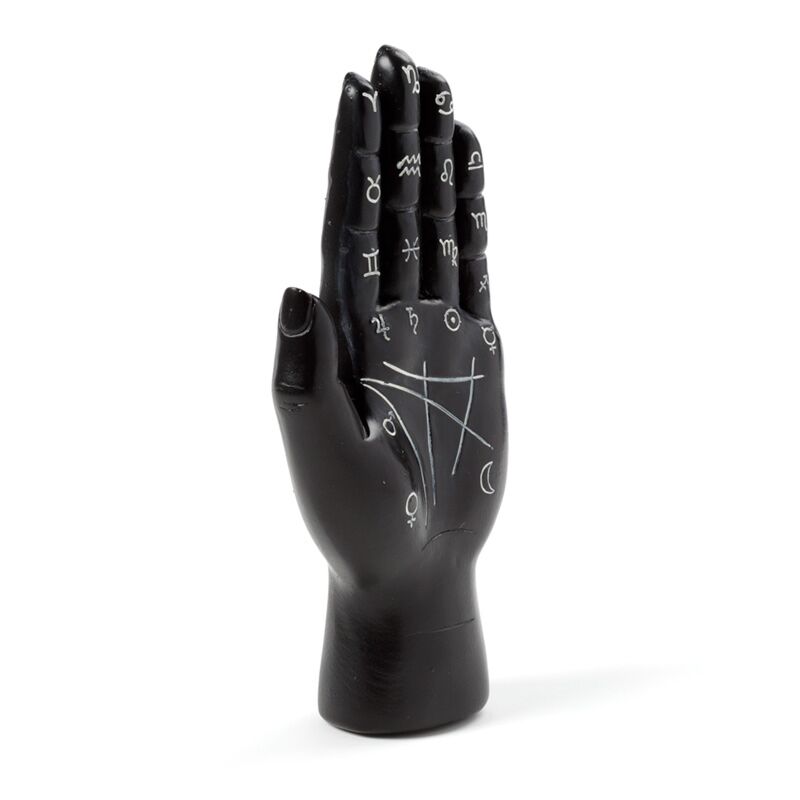 Zwarte mantra handtarot handpalm