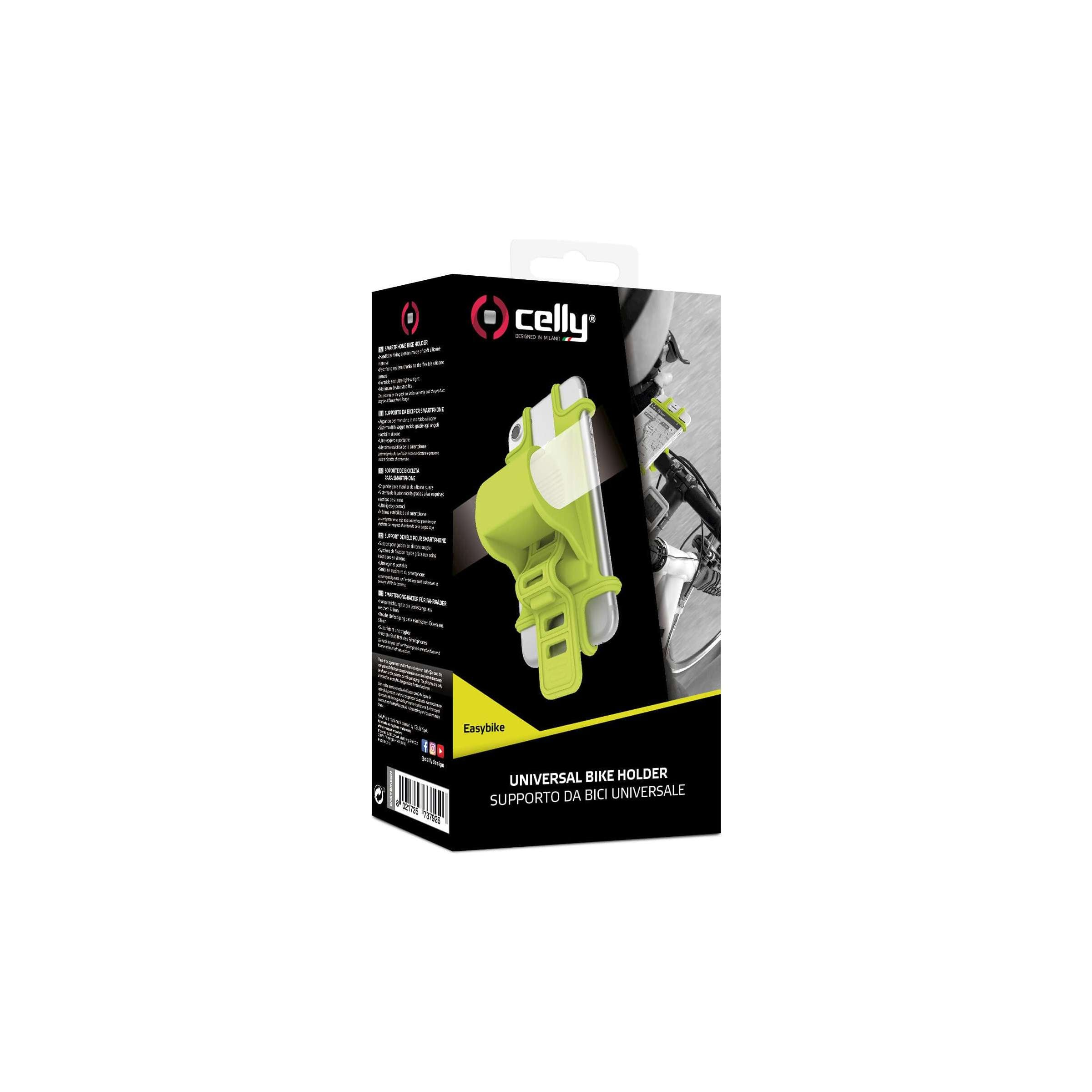 Celly Telefoonhouder Easybike universeel groen