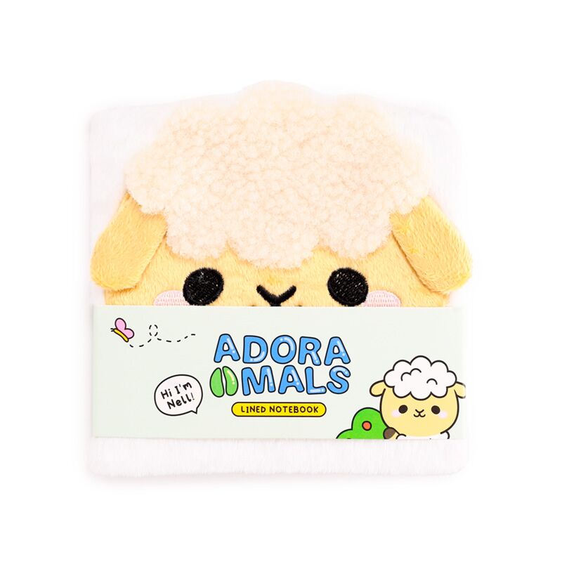 Adoramals schapen fluffig notitieboekje