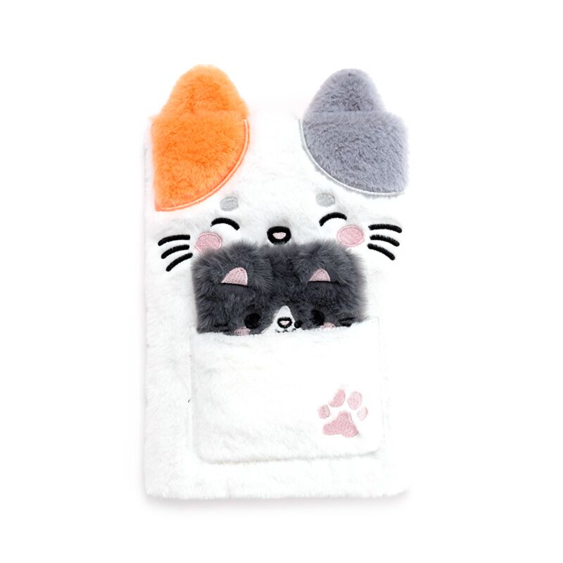 Adoramals lola de kat pluche notitieboekje bouwel