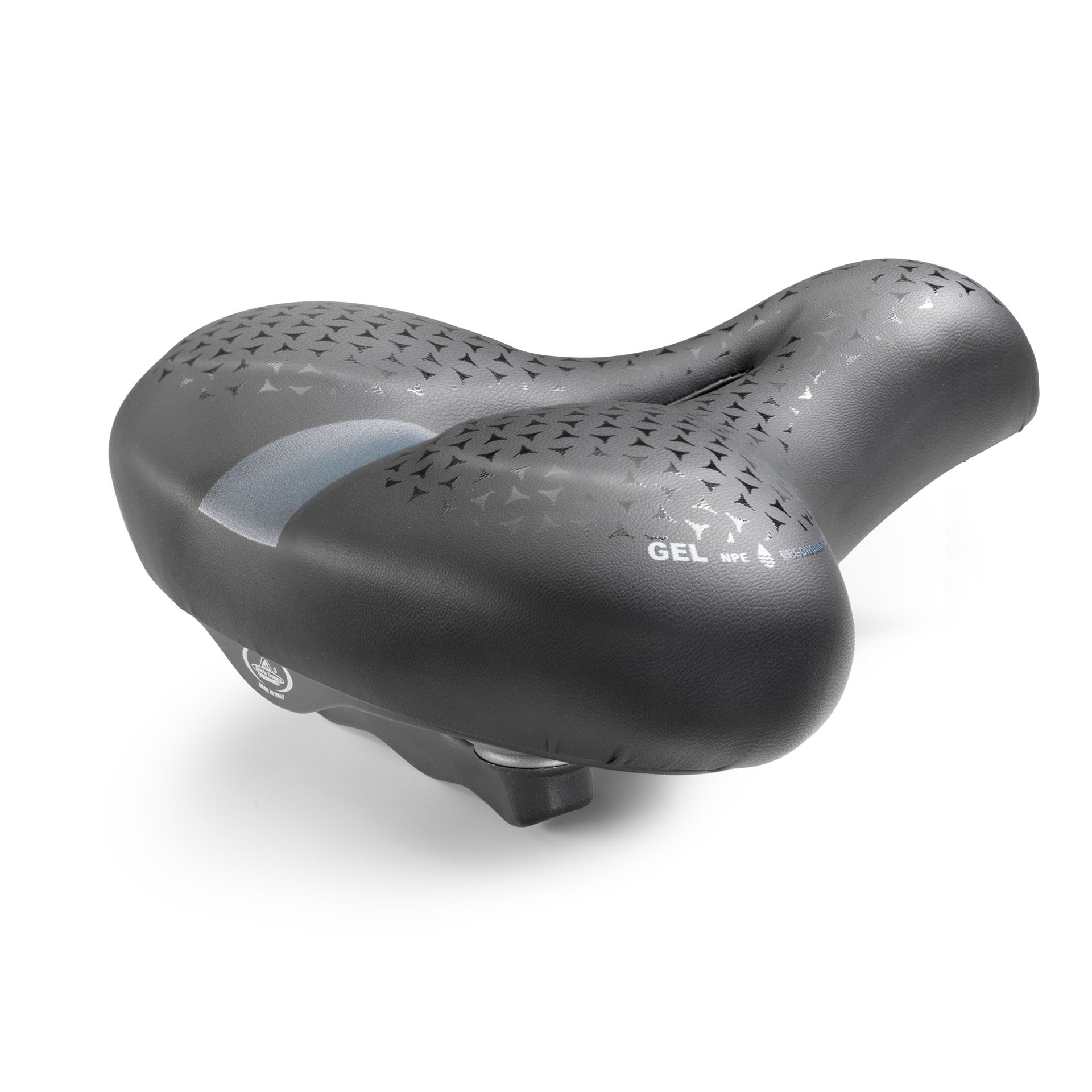 Selle monte grappa monte grappa zadel el paradise gel zwart
