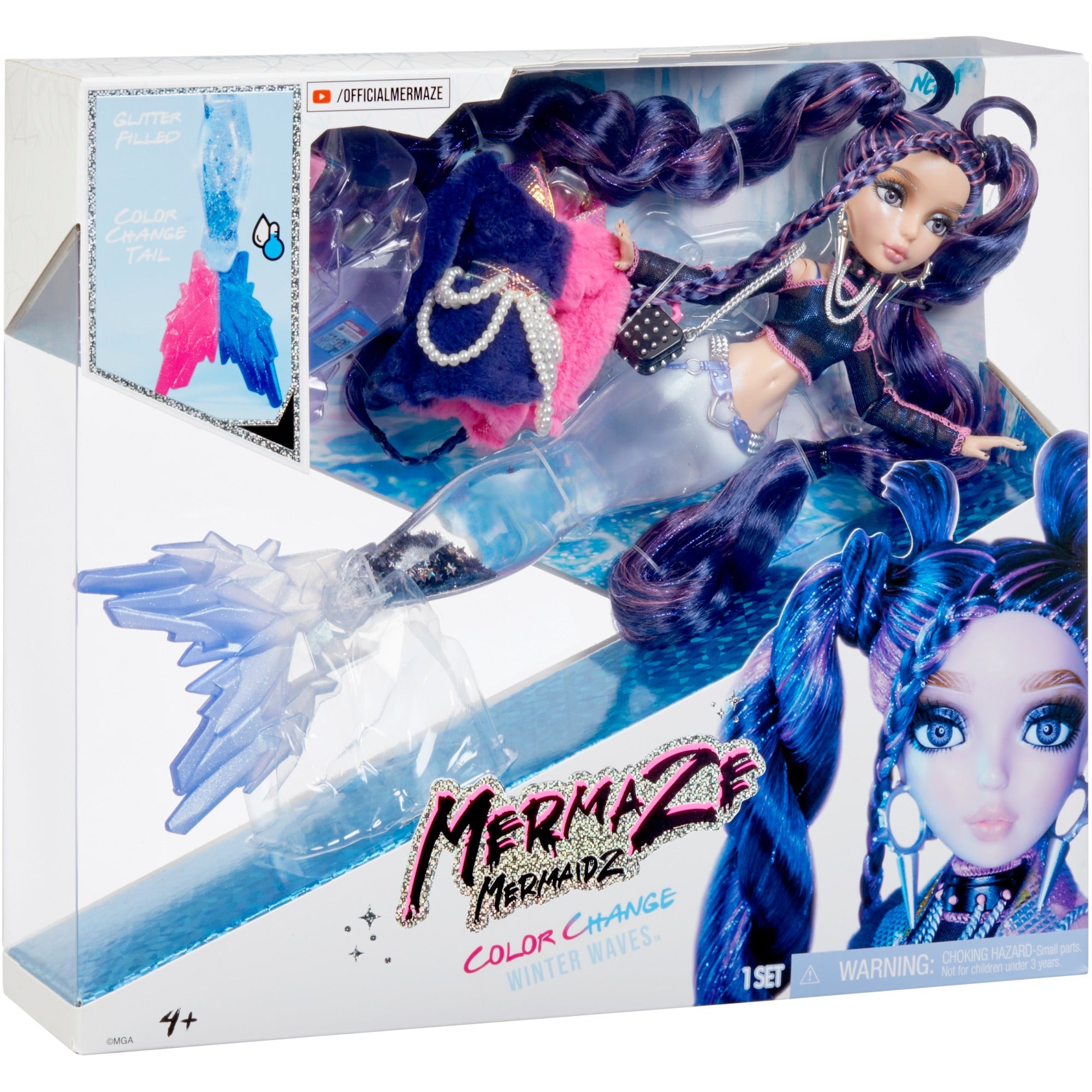 MGA Entertainment Mermaze Mermaidz Kleurveranderende Wintergolven Nera