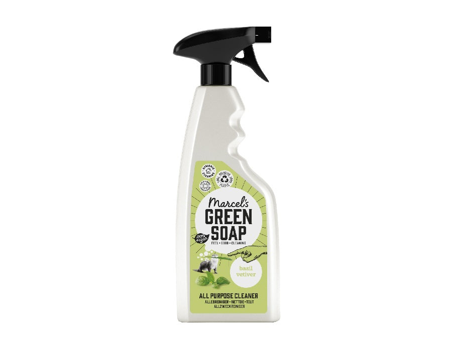 Marcel's green soap allesreiniger spray - basilicum vetiver