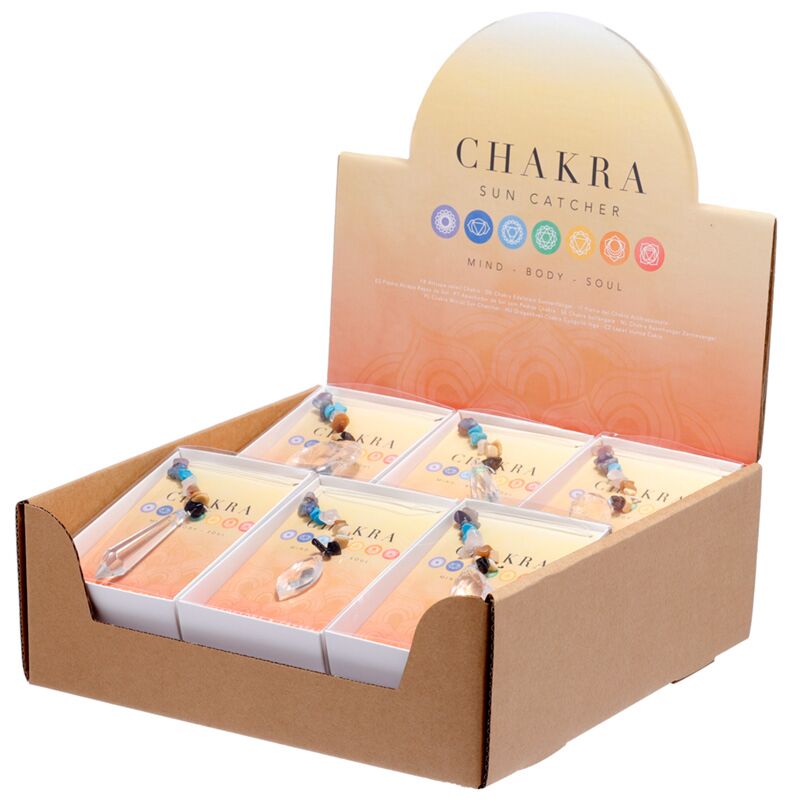 Edelsteen chakra zonnevanger kristal