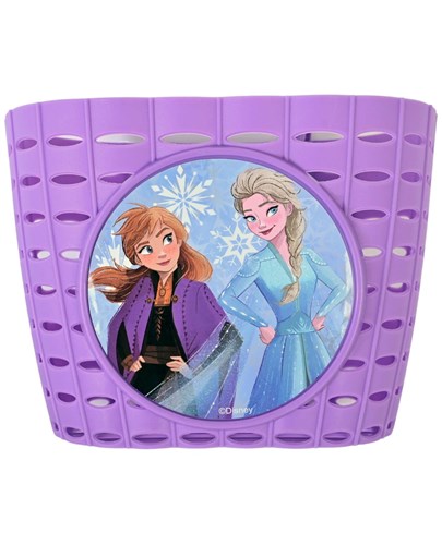 Disney die eiskönigin disney frozen plastic mandje - meisjes - paars