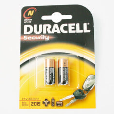 A. van nieuwenhuizen zn b.v. Duracell battery LR1 KN 1.5V Security Alkaline MN9100 (2 pcs)