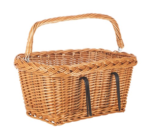 Basilicum rieten stuur mand rechthoek vlak davos