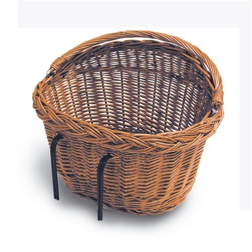 Basil Detroit - bicycle basket - front or rear - natural