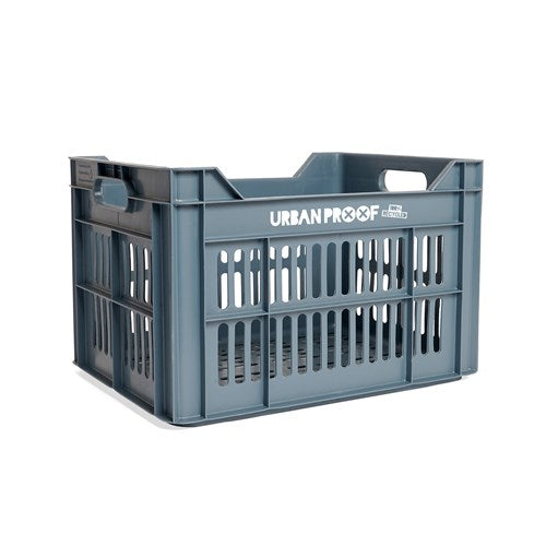 Urban proof krat blauwgrijs 30l 40x30x25 vervaagd blauw