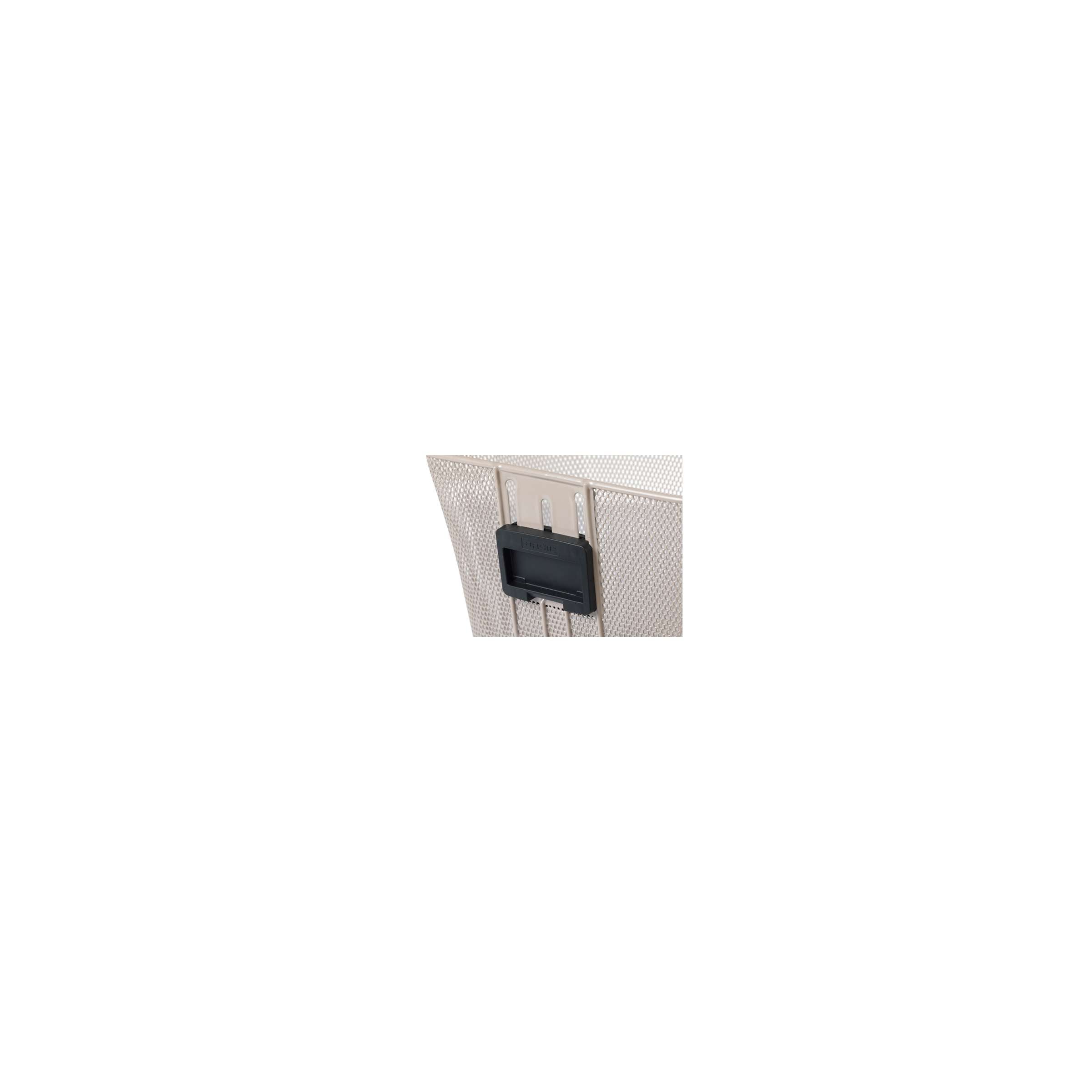 Basil b.v. fietsmand basil bilbao kf bevestiging 26 x 22 x 27 cm - nude metallic
