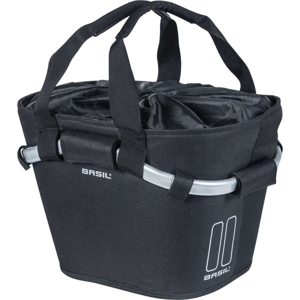 Basil Classic Carry All KF – fietsmand – voorop - zwart