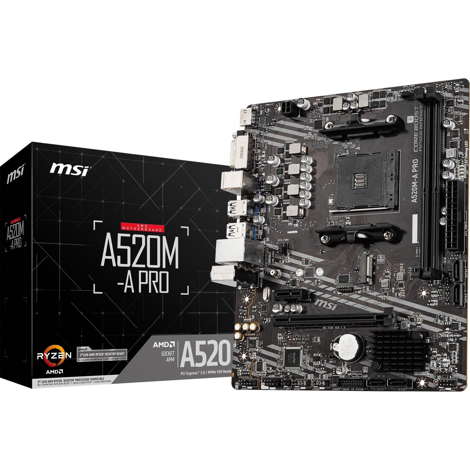 MSI MSI A520M-A PRO