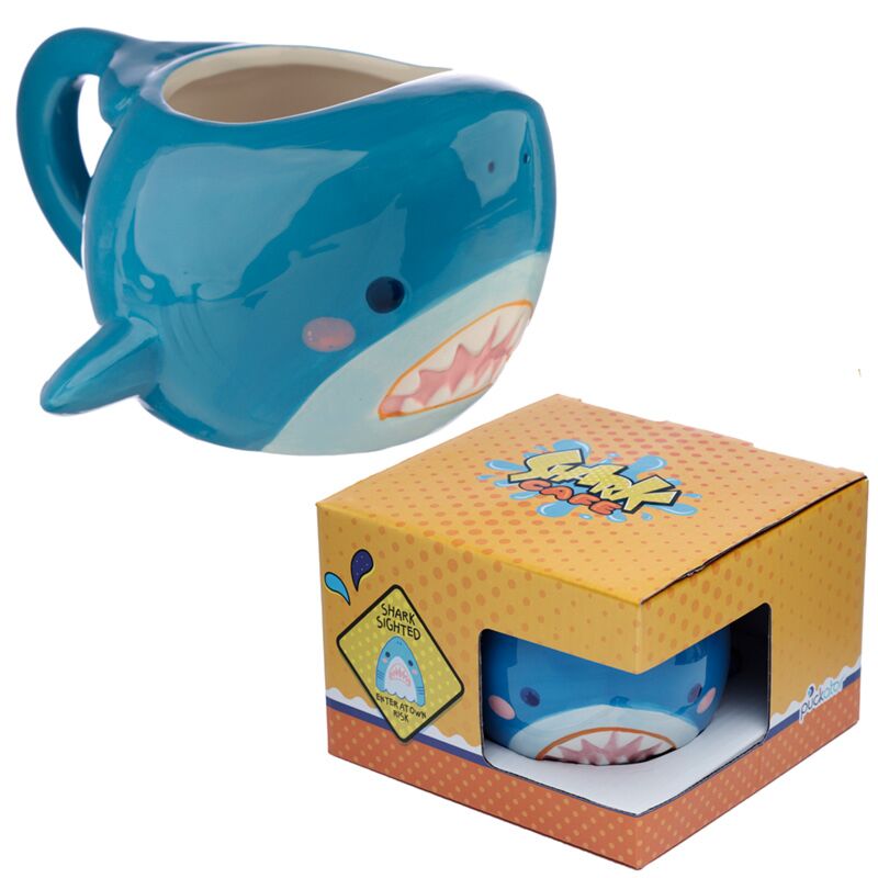 Shark cafévormige keramiek mok