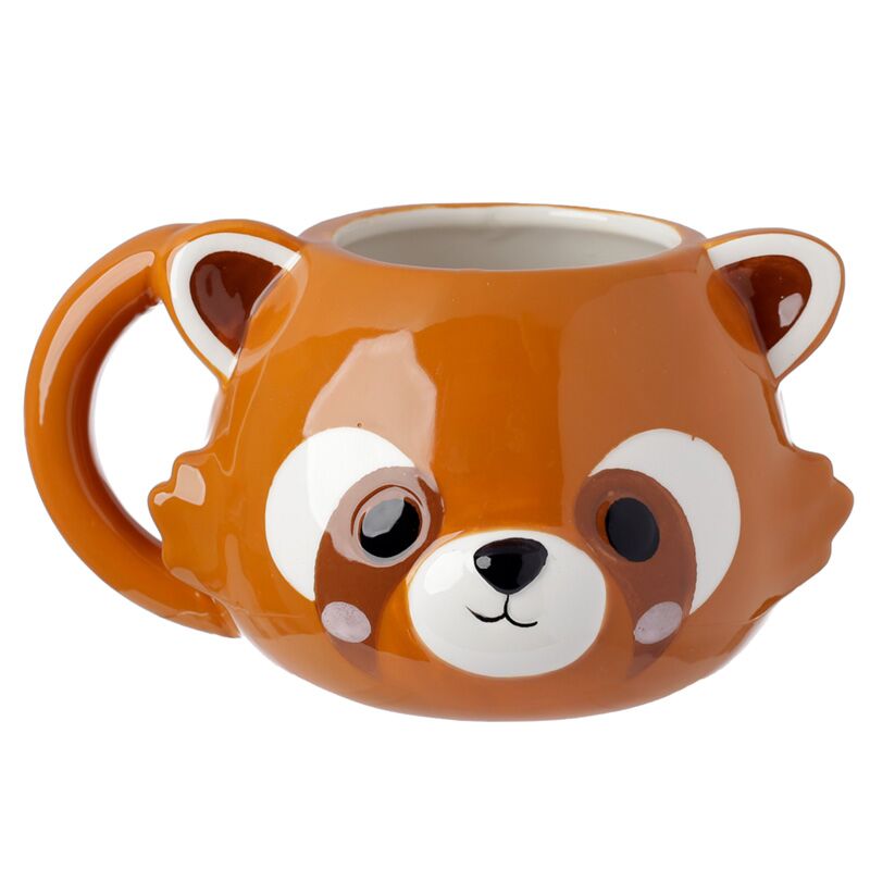 Adoramals rode panda gevormde keramische mok