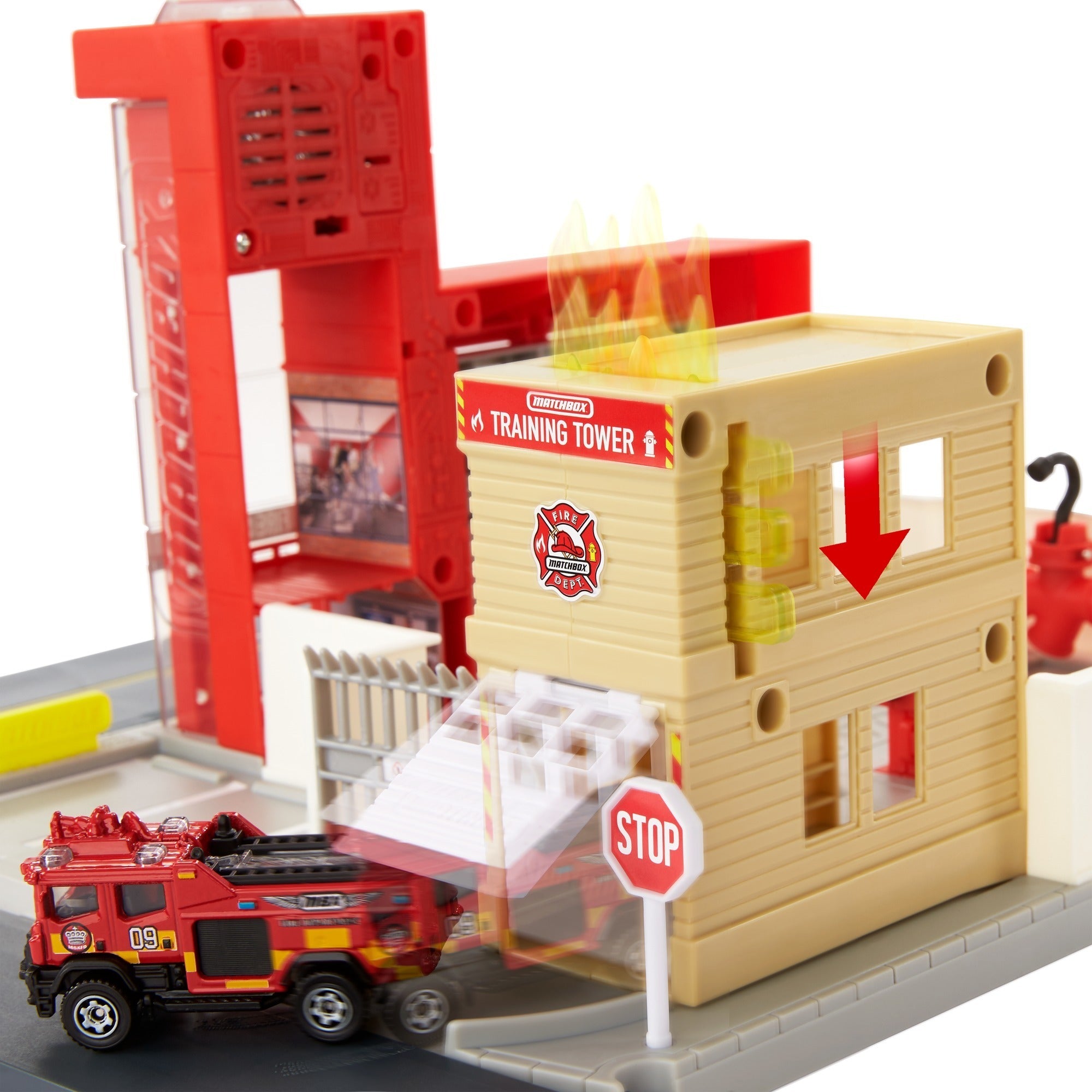 Matchbox Matchbox Action Drivers Brandweer Reddings speelset