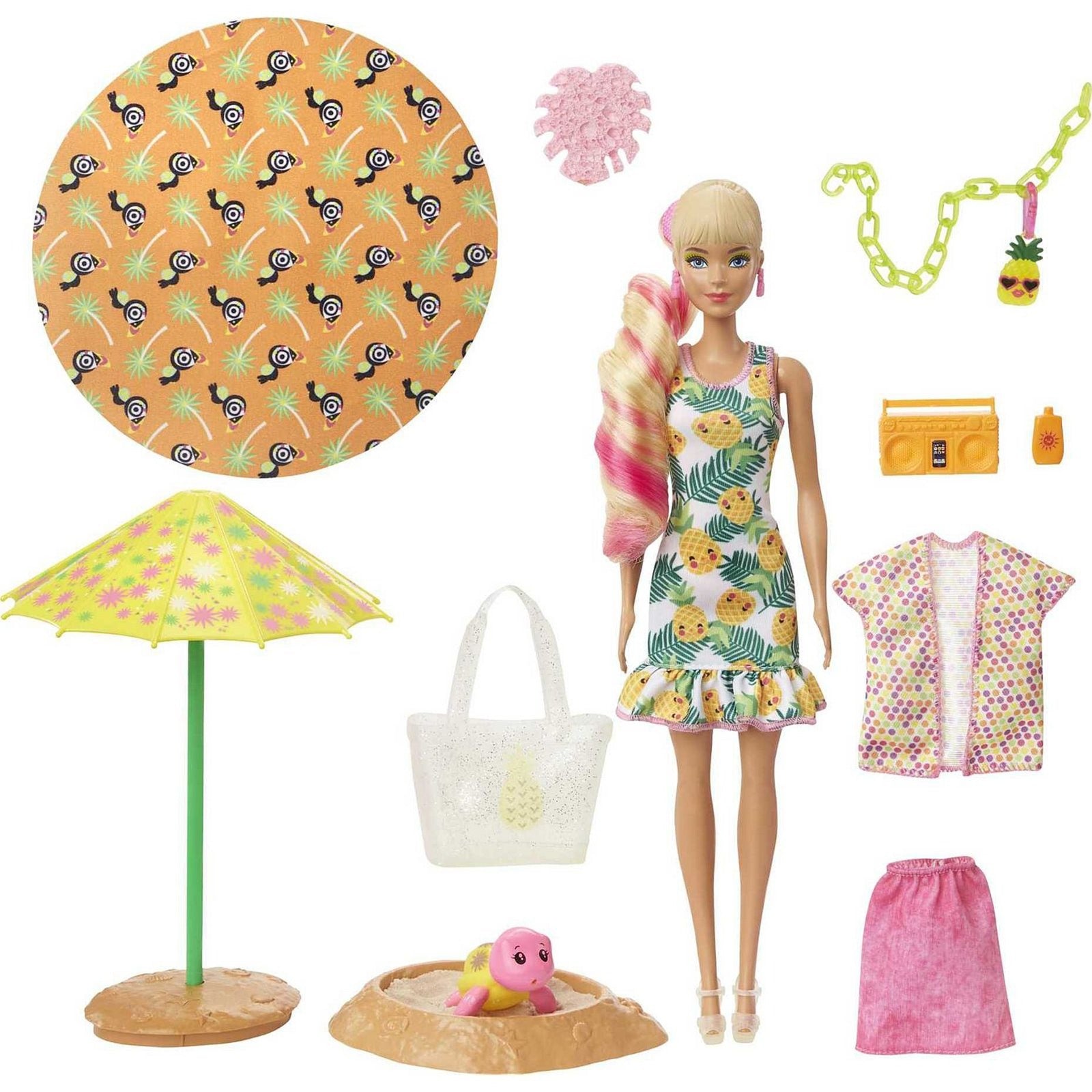 Mattel kleuronthulling Schuim Ananas
