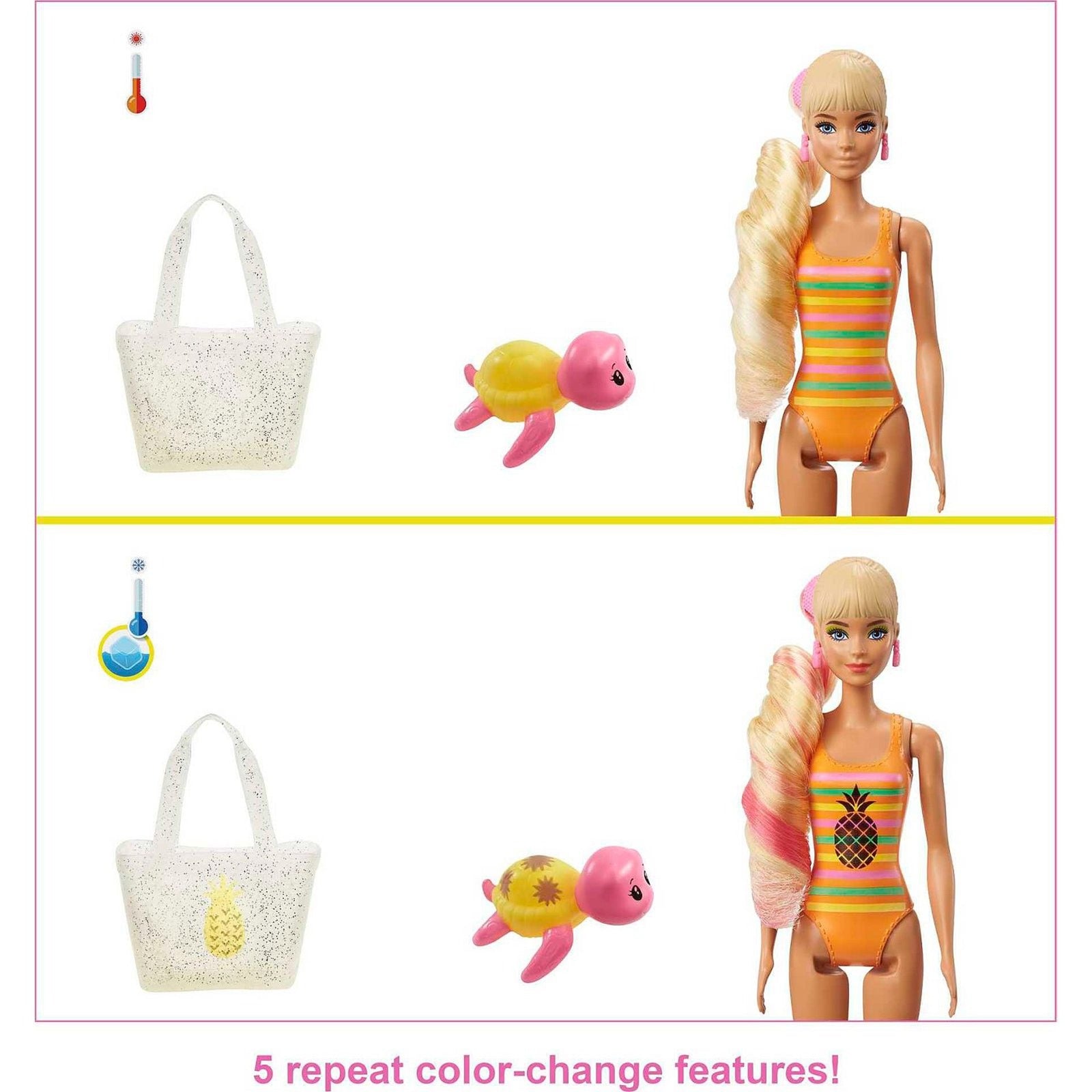 Mattel kleuronthulling Schuim Ananas