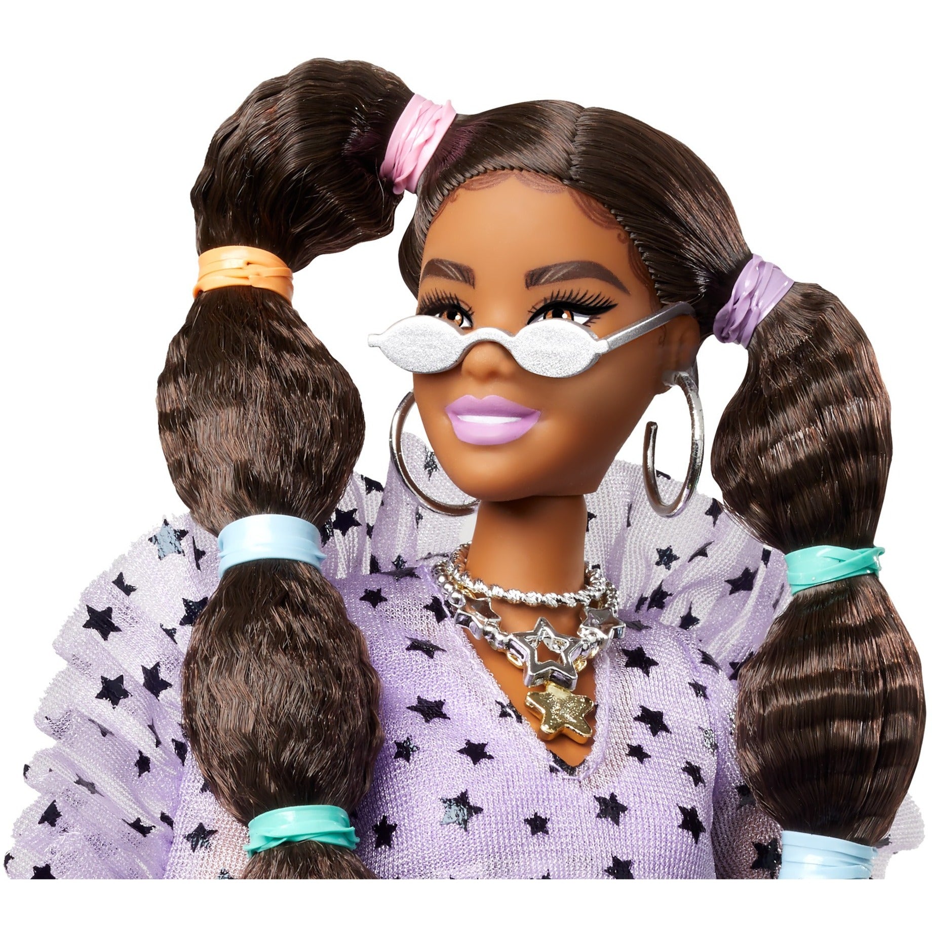 Mattel Extra Doll 7 Top Harige Shrug met Pet Pomerani