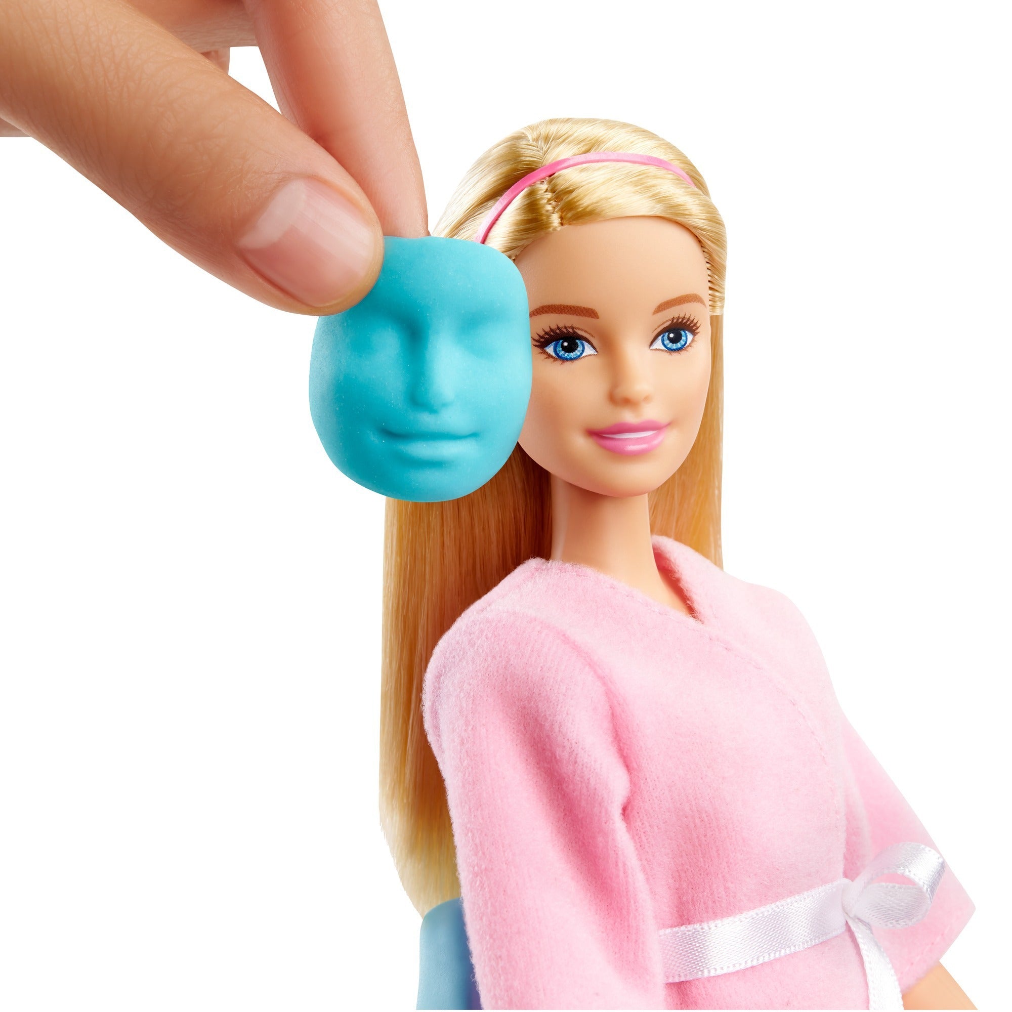 Barbie face mask spa day speelset pop