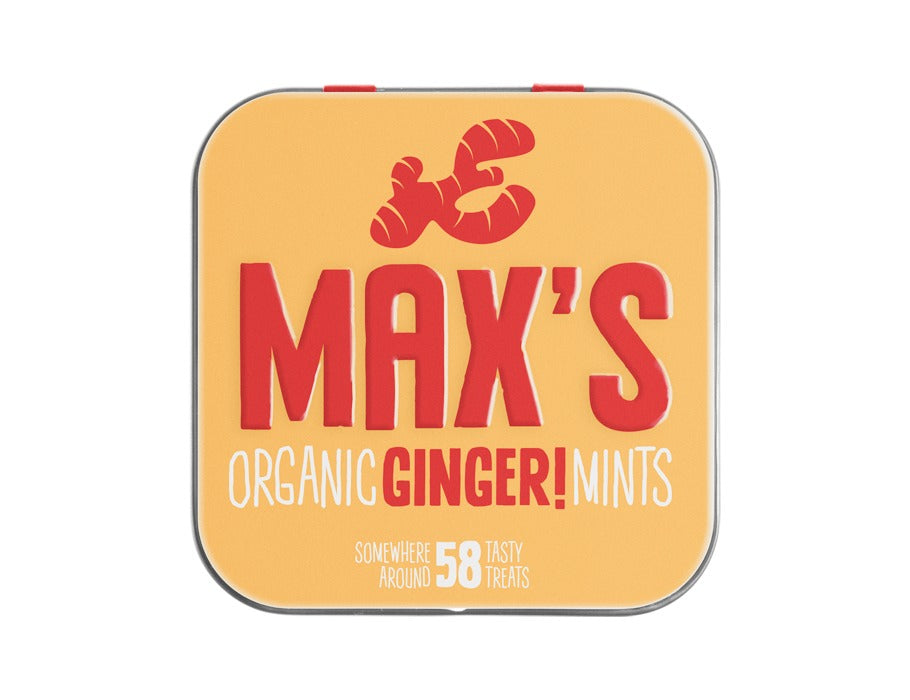 Max Organic Mints Gembermuntjes 35gr