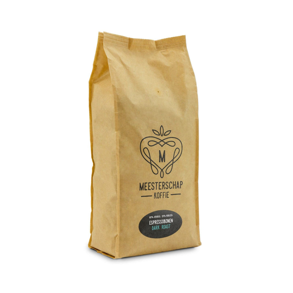 Meesterschap espresso bonen dark roast (1 kg)