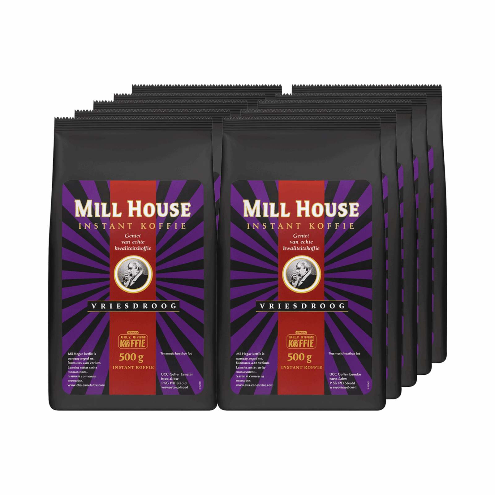 Mill house arabica vriesdroog (10x 500gr)