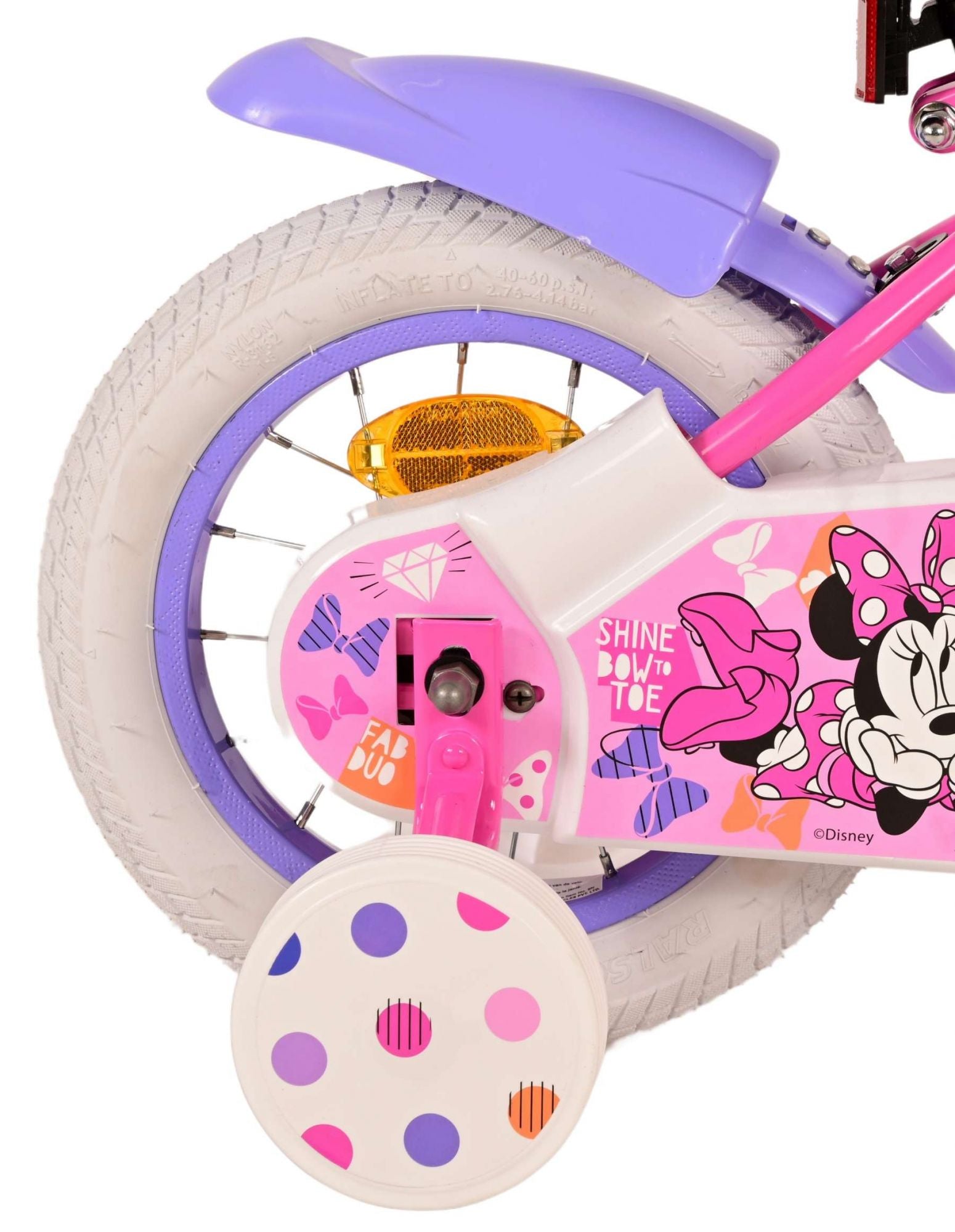 Minnie schattigste ooit! Kinderfiets - Meisjes - 12 inch - Roze