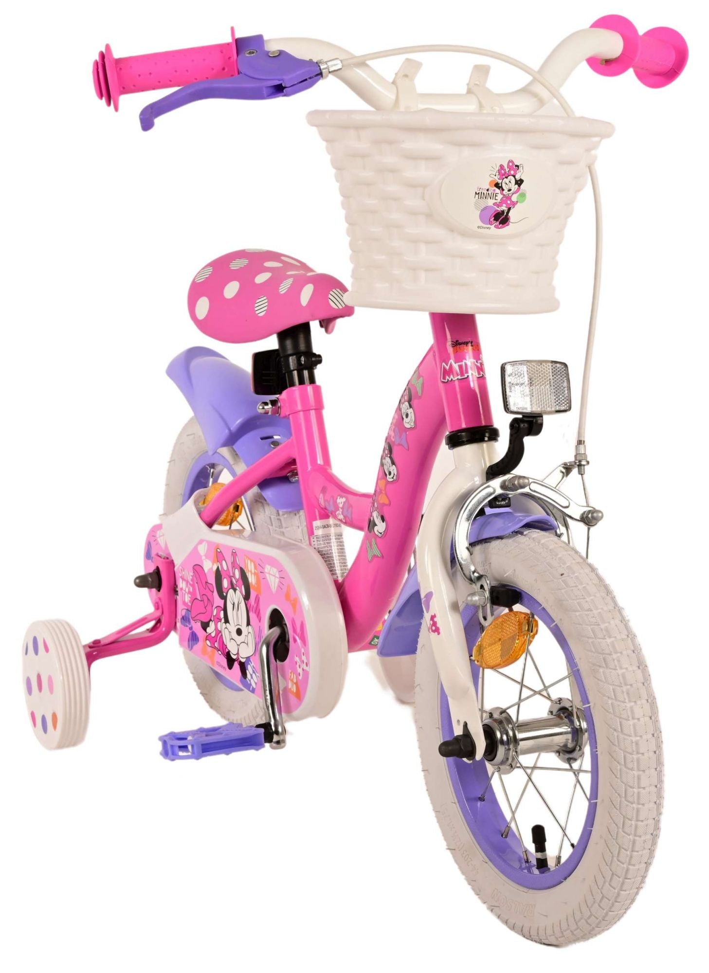 Minnie schattigste ooit! Kinderfiets - Meisjes - 12 inch - Roze