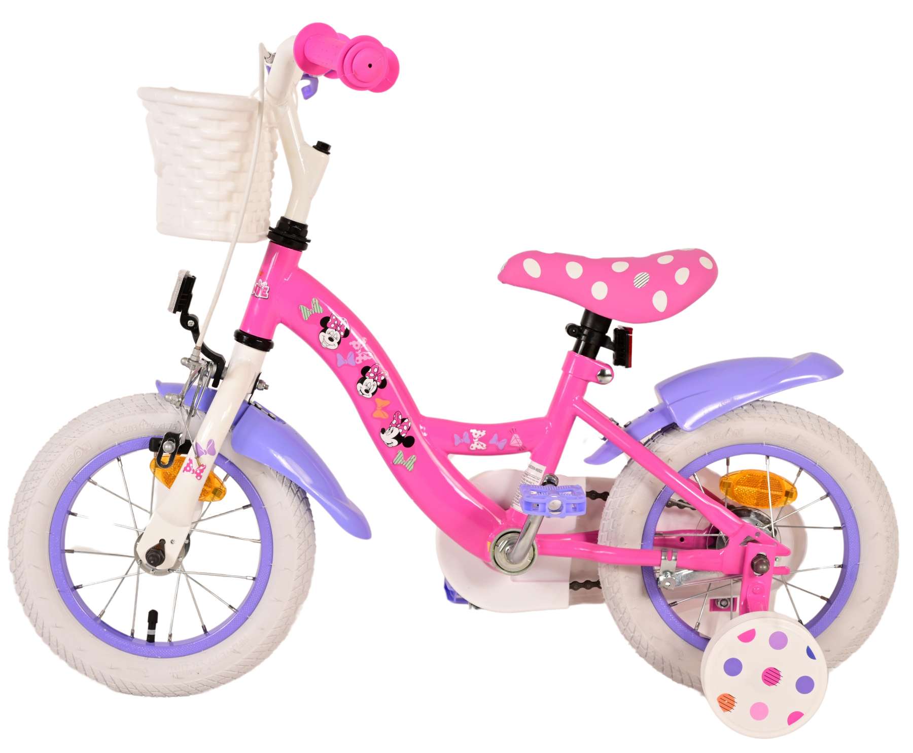 Minnie schattigste ooit! Kinderfiets - Meisjes - 12 inch - Roze