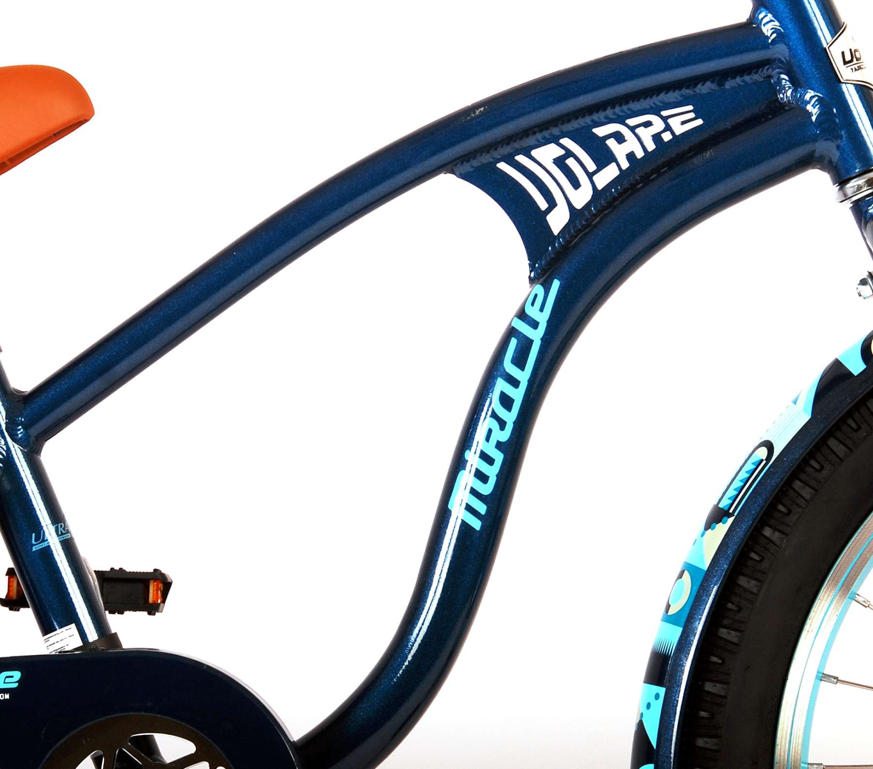 Volare Miracle Cruiser Kinderfiets - Jongens - 20 inch - Mat Blauw - Prime Collection