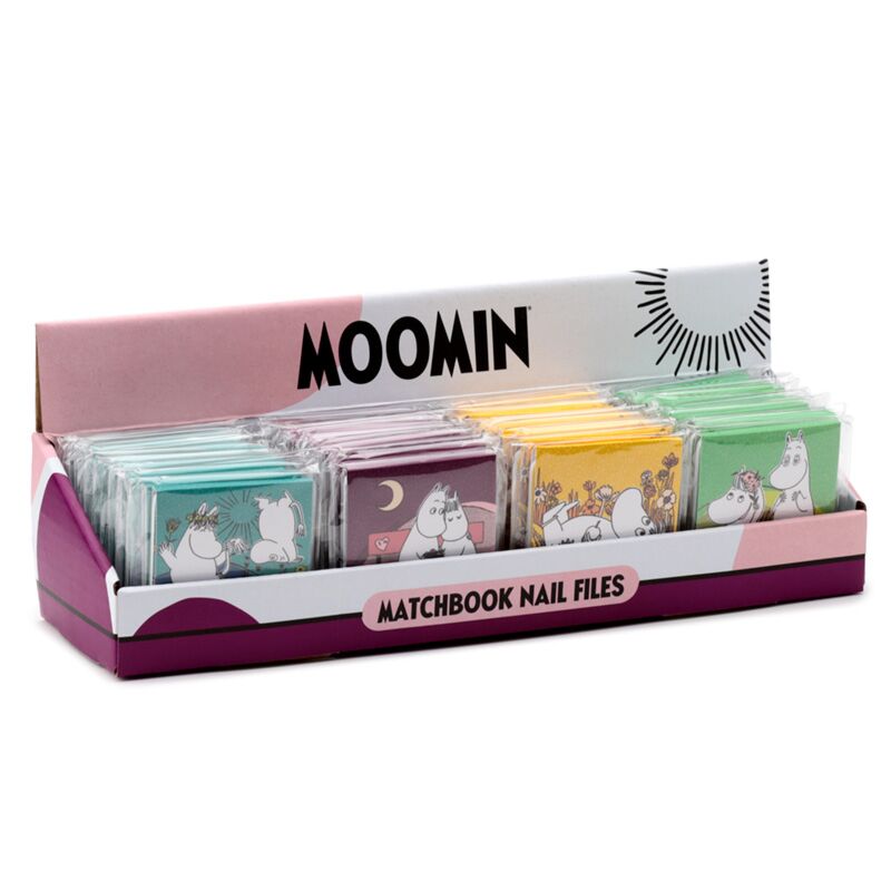 Abi moomin matchbook luciferboekje nagelvijlen