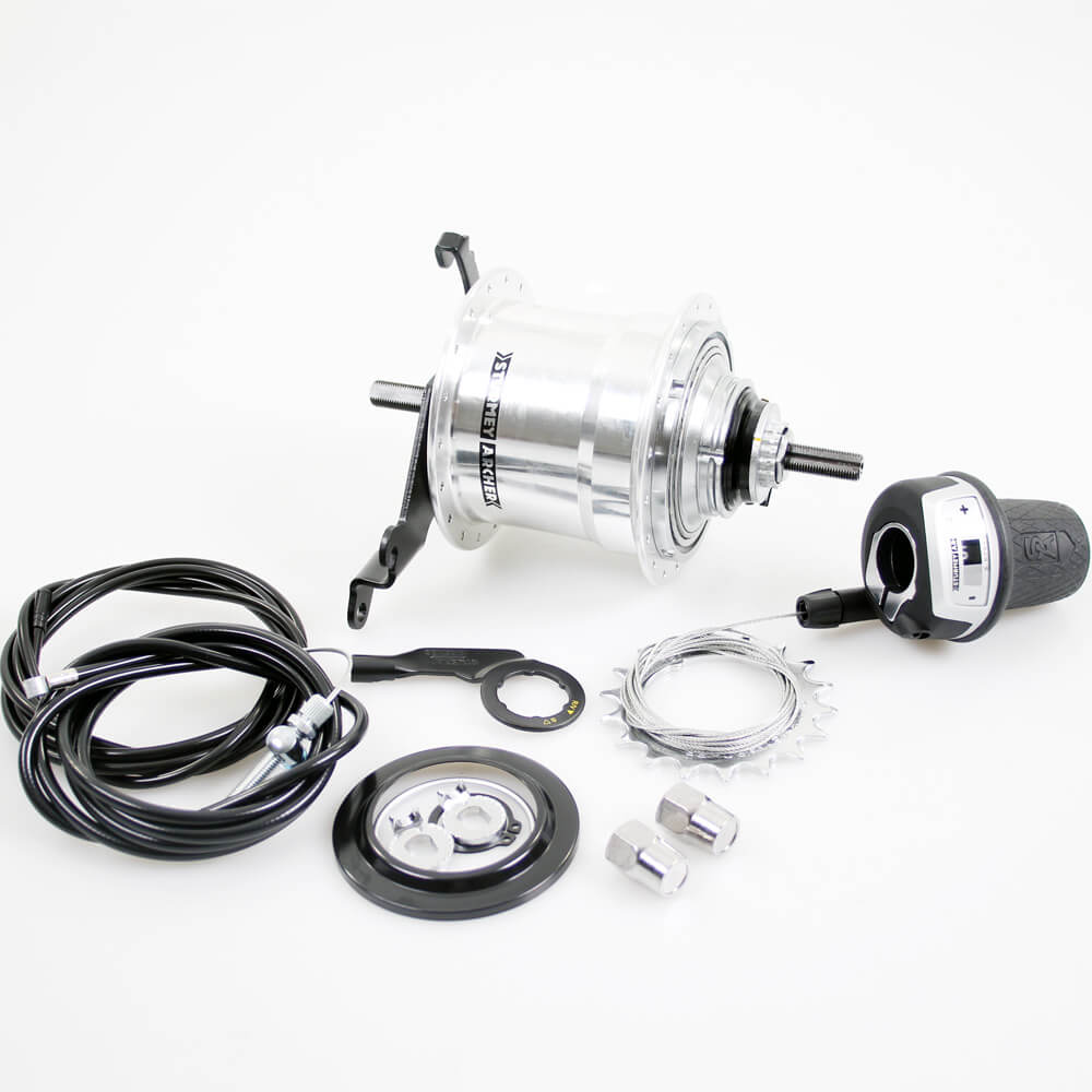SturmeyArcher Versnellingsnaaf 5 versnellingen Sturmey Archer RX RD5 70mm trommelrem