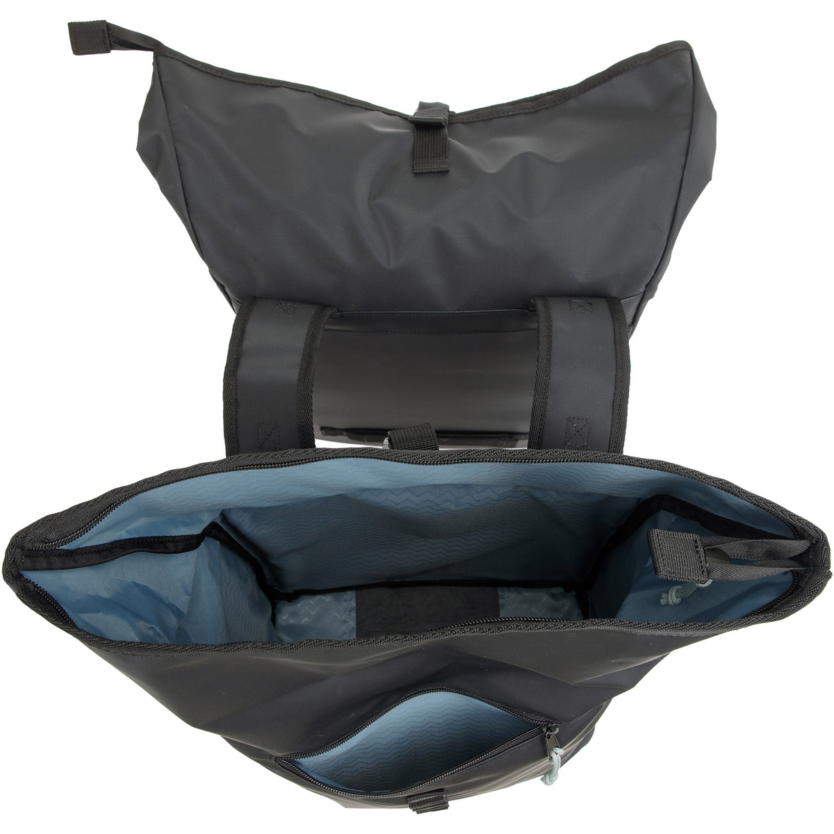 Burgers - new looxs new looxs ® cantos double – dubbele fietstas - geschikt voor elke bagagedrager- ook voor electrische fietsen – 36 liter - zwart