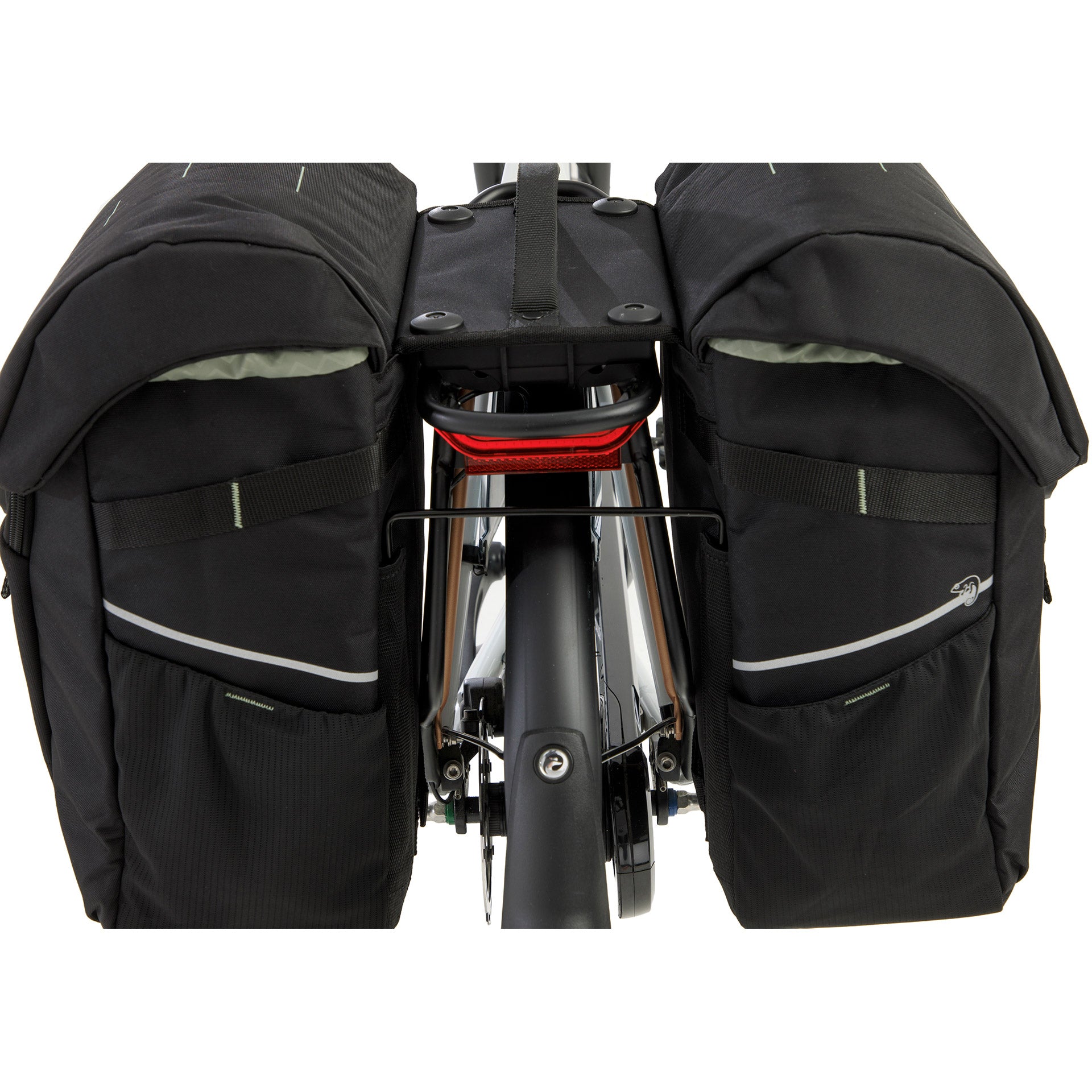 Newlooxs tas new looxs vigo dubbel | zwart groen | rt 2.0 | 40l