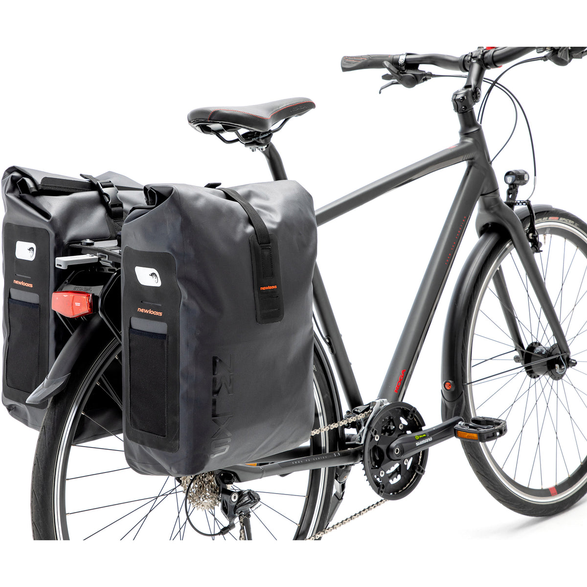 New tas looxs varo waterdicht double mik 2.0 zwart | 40l