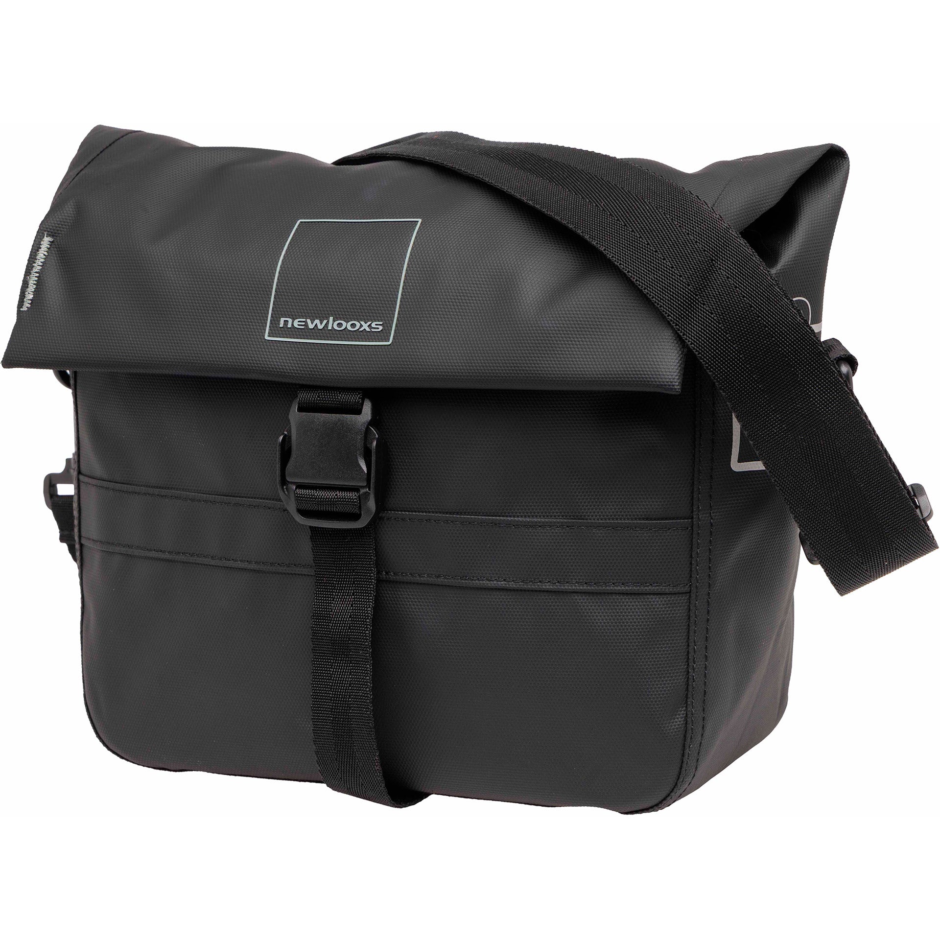Basil stuurtas new looxs leeds kf | excl. adapter | zwart | 7l