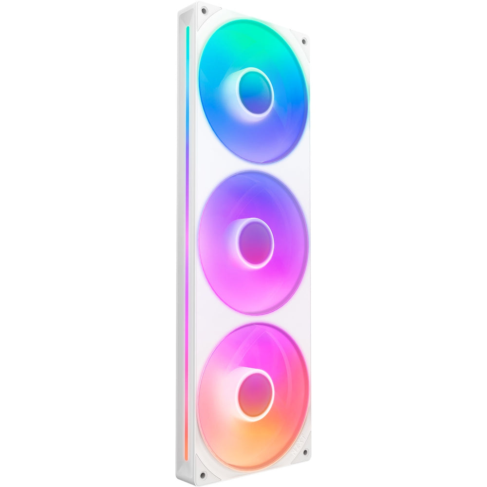 Nzxt f360 rgb core case fans (wit, 3 stuks, 360 x 120 x 26 mm)