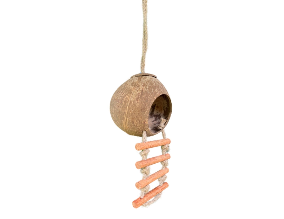 Namture vogelvoederhuisje kokosnoot