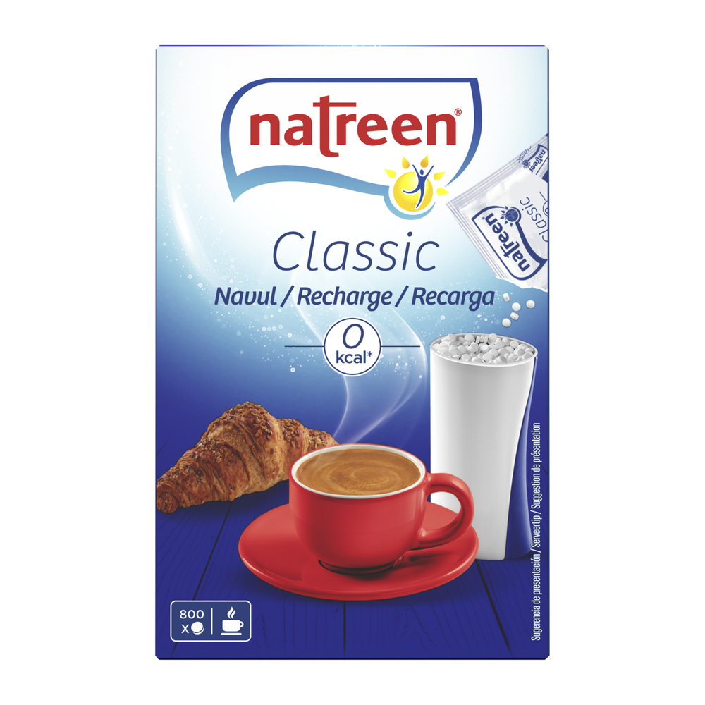 Natreen navulverpakking zoetjes (800 stuks)