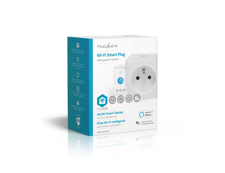 Nedis slimme stekker - energiemeter - type e-stekker