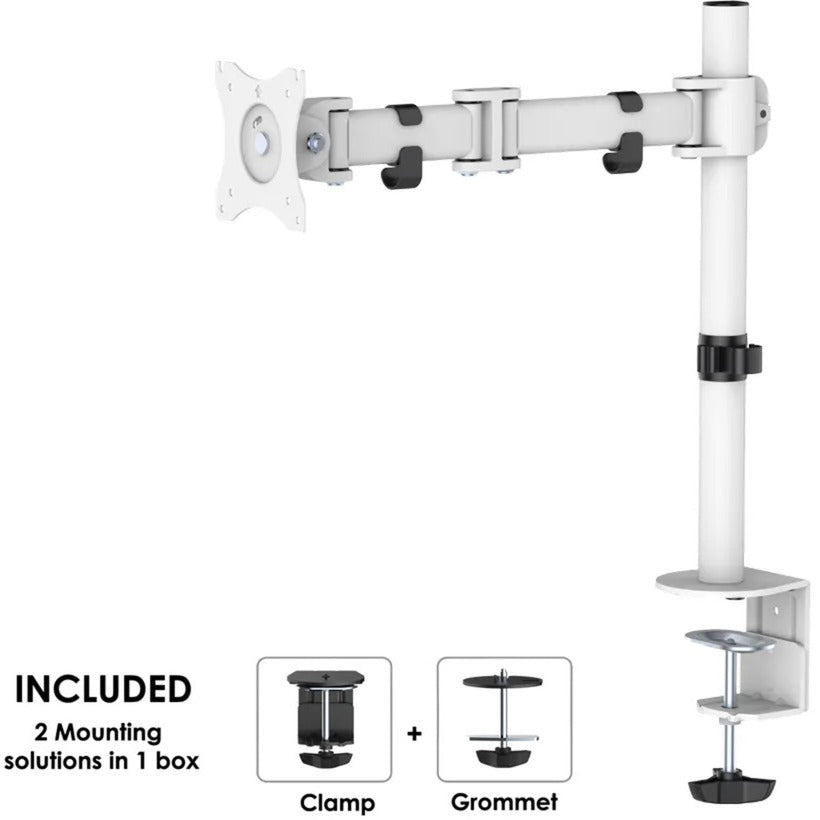 Neomounts nm-d135white monitorarm (wit)
