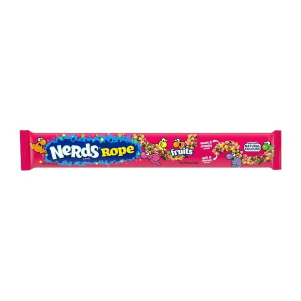 Nerds rope fruits (24x 26 gr)